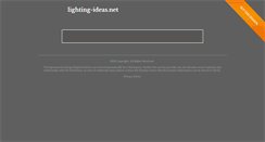 Desktop Screenshot of lighting-ideas.net